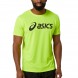 camiseta Asics Core Top performance amarillo flúor