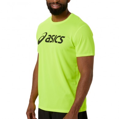 camiseta Asics Core Top performance amarillo flúor