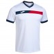 camiseta Joma Court blanco rojo