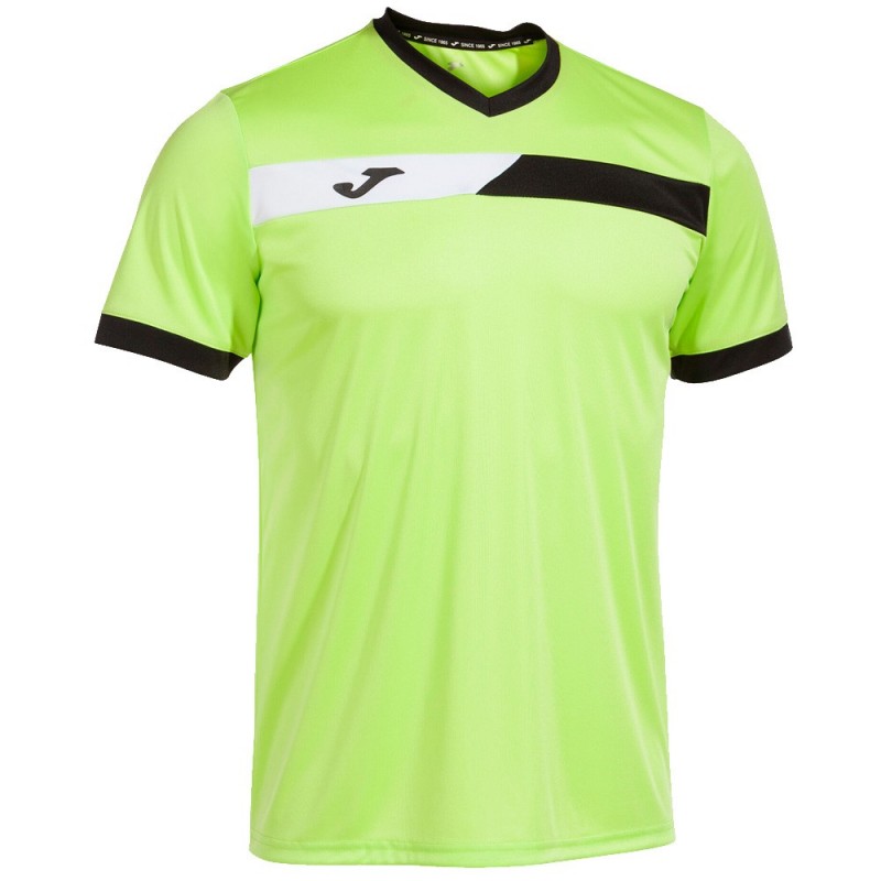 camiseta Joma Court lima negro