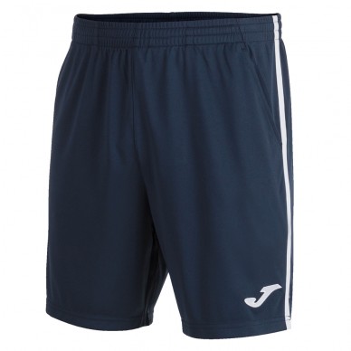 short Joma Open III marino blanco