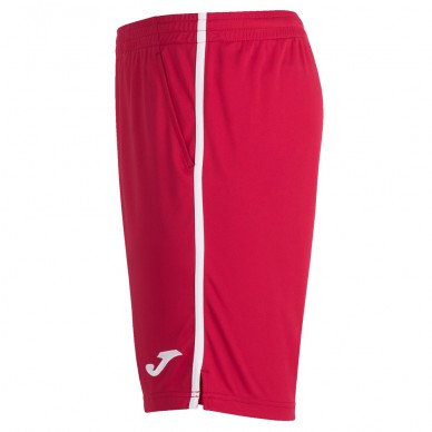 short Joma Open III rojo blanco