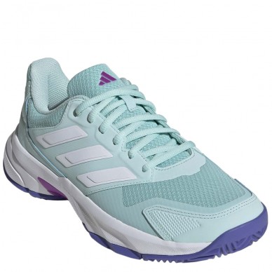 zapatillas Adidas Courtjam Control W semi flash aqua 2024