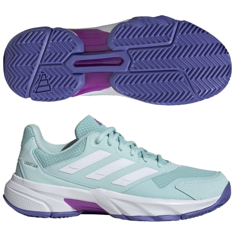 zapatillas Adidas Courtjam Control W semi flash aqua 2024 zapatillas Adidas Courtjam Control W semi flash aqua 2024
