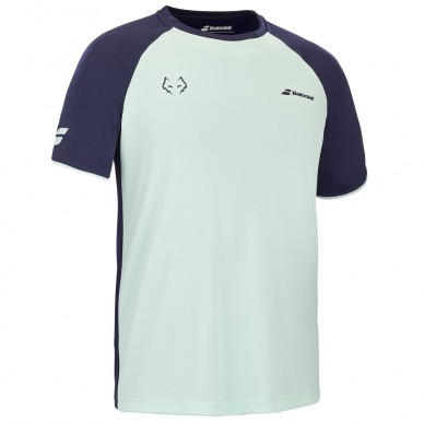 camiseta Babolat Crew Neck Tee Lebron azul