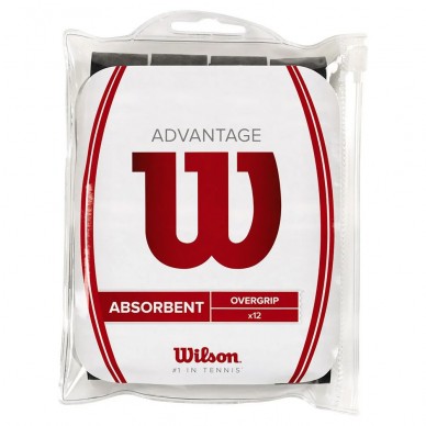 Overgrips Wilson Advantage 12PK negro