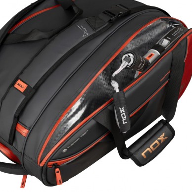 Paletero Nox Luxury Open Series negro rojo