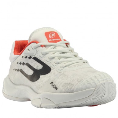 zapatillas Bullpadel Flow 24I white orange 2024