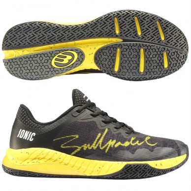 zapatillas Bullpadel Ionic 24I black yellow 2024