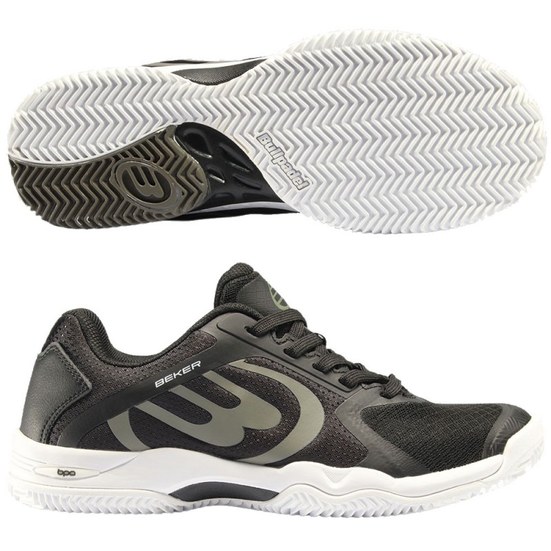 zapatillas Bullpadel Beker 24I black kaki 2024
