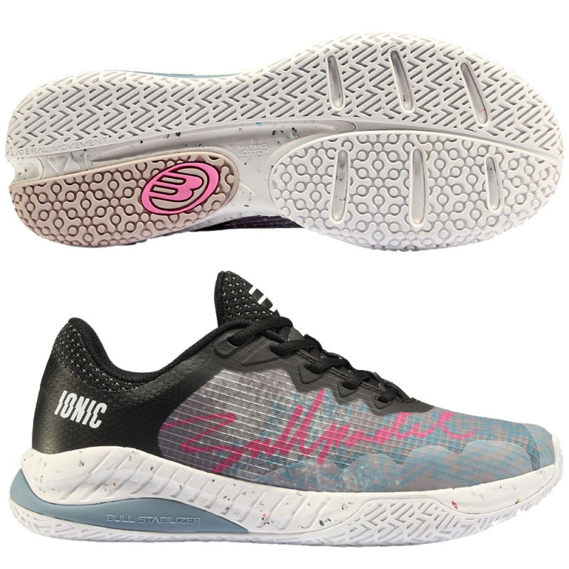 zapatillas Bullpadel Ionic Woman 24I black light grey 2024 zapatillas Bullpadel Ionic Woman 24I black light grey 2024
