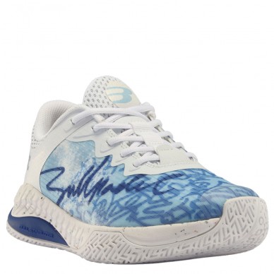 zapatillas Bullpadel Ionic Woman 24I white light blue 2024