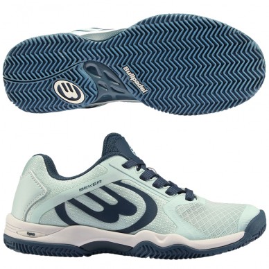 zapatillas Bullpadel Beker Woman 24I light blue 2024