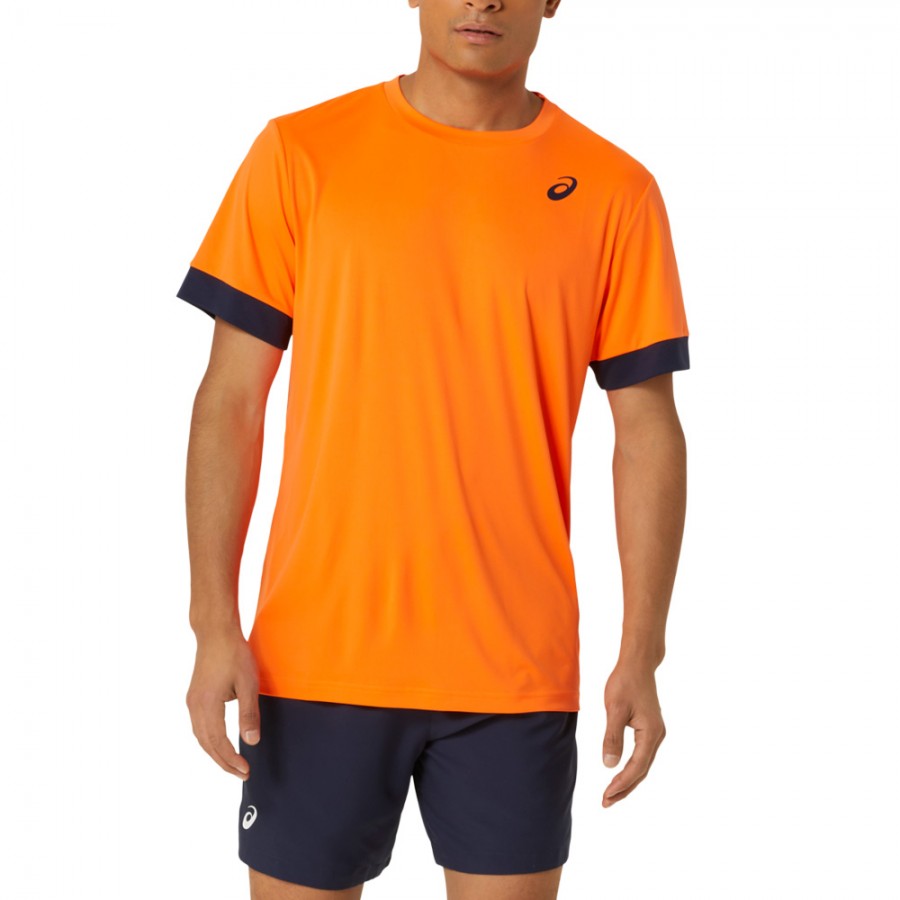 camiseta Asics Core SS Top naranja Zona de Padel