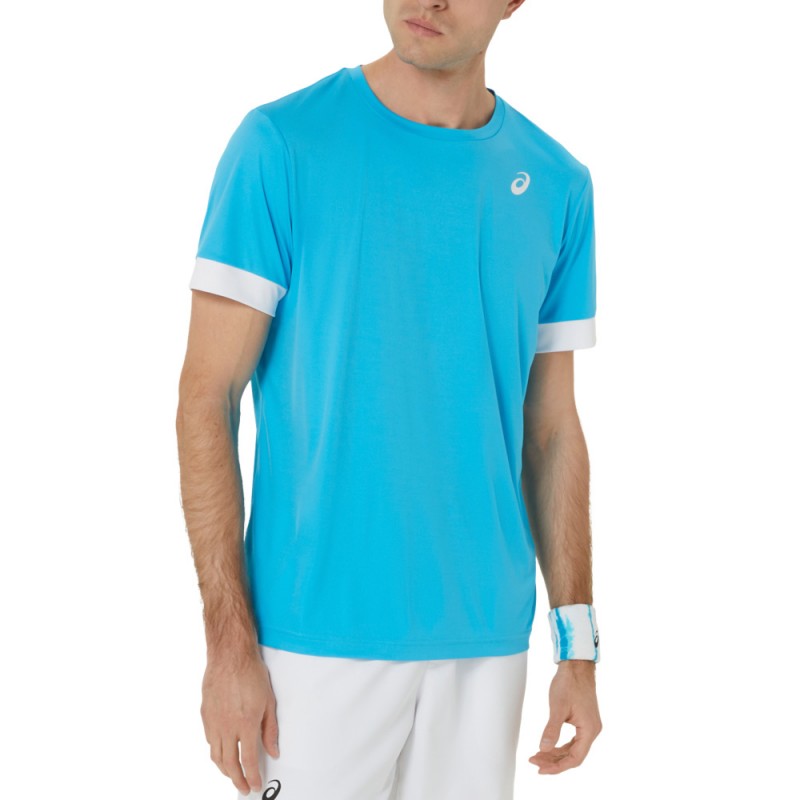 camiseta Asics Men Court SS Top azul camiseta Asics Men Court SS Top azul