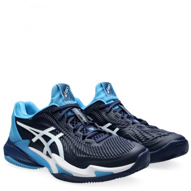 Zapatillas Asics Court FF 3 Novak Clay blue white 2024
