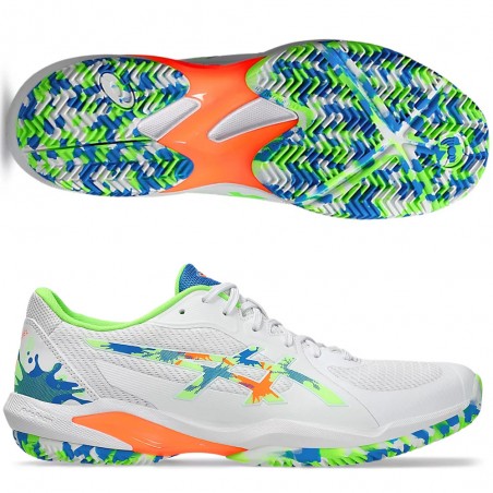 zapatillas Asics Solution Swift FF 2 Padel L.E blanco multicolor Zona de Padel