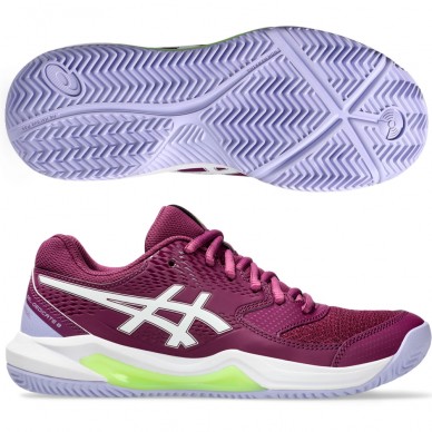 Zapatillas Asics Gel Dedicate 8 Padel deep mauve white 2024