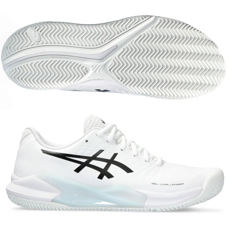 Zapatillas Asics Gel Challenger 14 Clay white black 2024 Zapatillas Asics Gel Challenger 14 Clay white black 2024