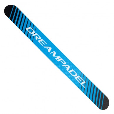 Protector Dreampadel logo blanco azul