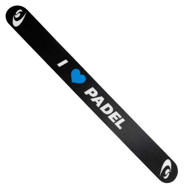Protector Dreampadel I love padel negro Protector Dreampadel I love padel negro