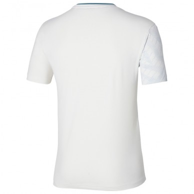 camiseta Mizuno Tennis Mug Shadow Graphic Tee blanco