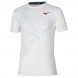 camiseta Mizuno Tennis Mug Shadow Graphic Tee blanco