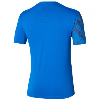 camiseta Mizuno Tennis Mug Shadow Graphic Tee azul mugen