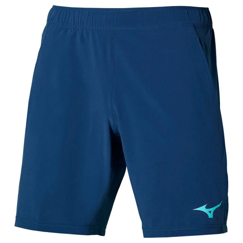 short Mizuno Tennis 8 In Flex azul marino short Mizuno Tennis 8 In Flex azul marino