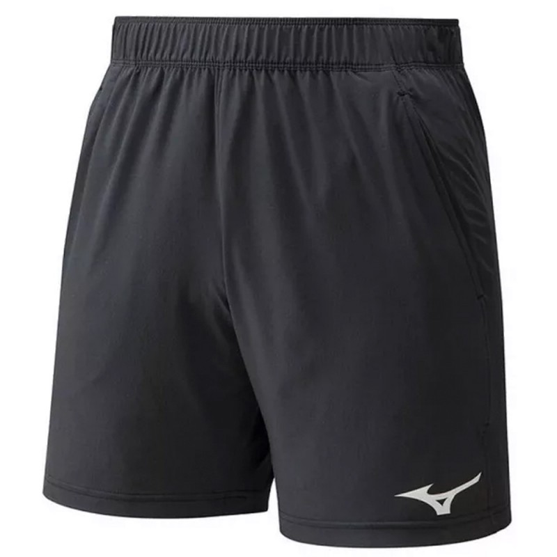 short Mizuno Tennis 8 In Flex negro short Mizuno Tennis 8 In Flex negro