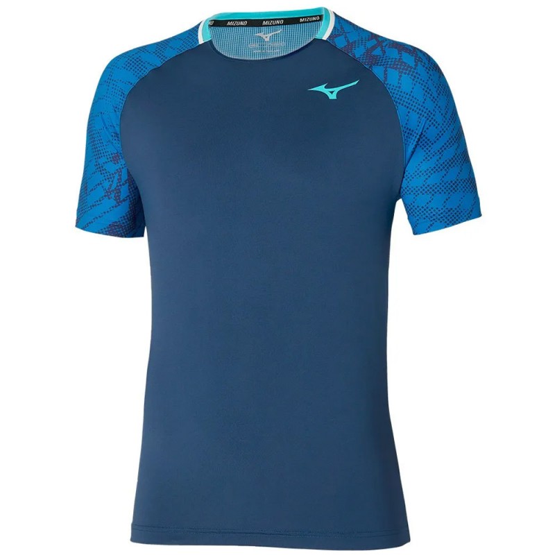 camiseta Mizuno Tennis Mugen Shadow Tee azul marino camiseta Mizuno Tennis Mugen Shadow Tee azul marino