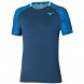camiseta Mizuno Tennis Mugen Shadow Tee azul marino