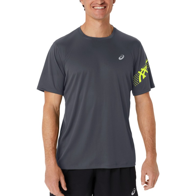 Camiseta Asics Icon SS Top gris Camiseta Asics Icon SS Top gris