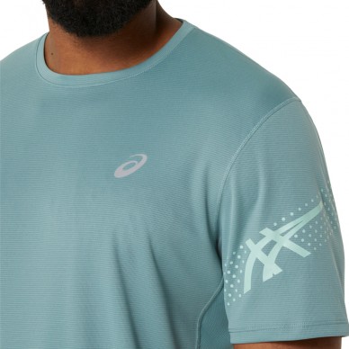 Camiseta Asics Icon SS Top verde claro