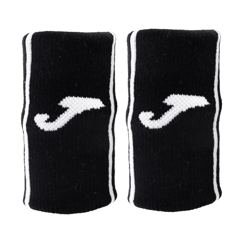 Muñequeras Joma Game larga negra blanca Muñequeras Joma Game larga negra blanca