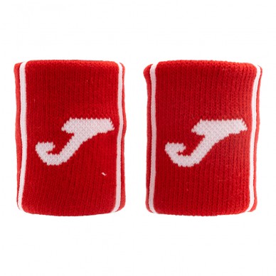 Muñequera Joma Game Corta rojo blanco