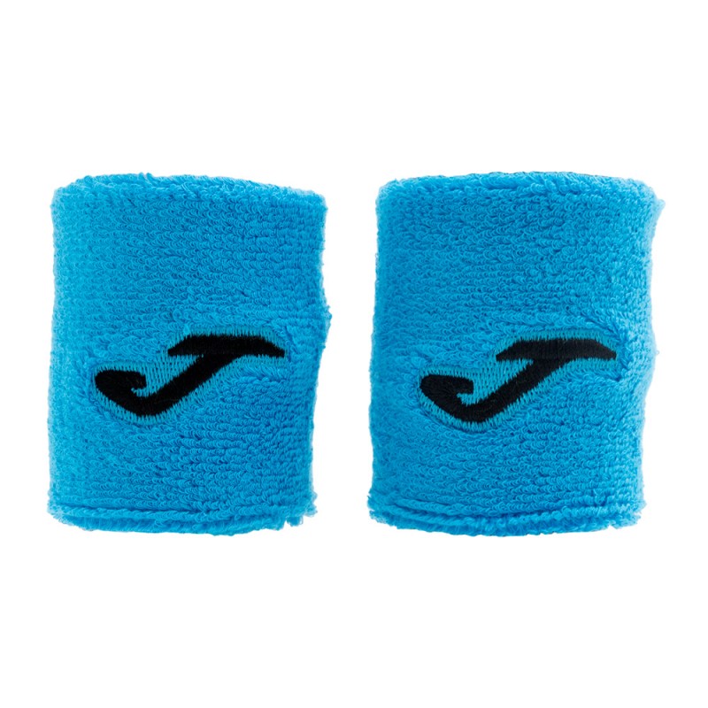 Muñequeras Joma cortas azul claro