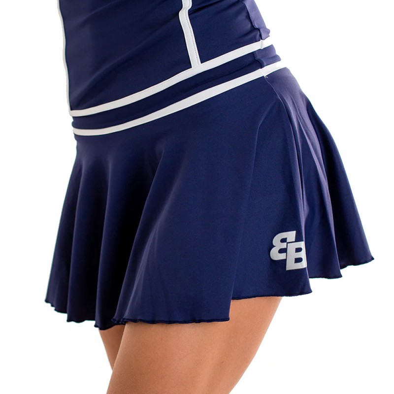 Falda BB Court azul blanco Falda BB Court azul blanco