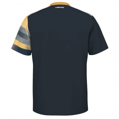 camiseta Head Topspin azul marino