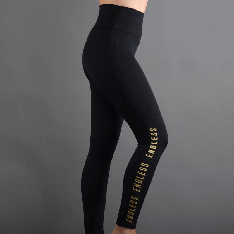 Mallas Endless Syncro negro oro Mallas Endless Syncro negro oro