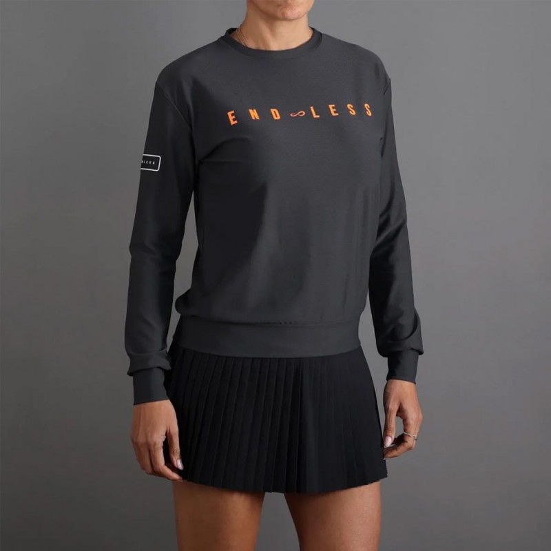 Sudadera Endless Inner Tech II titanio Sudadera Endless Inner Tech II titanio