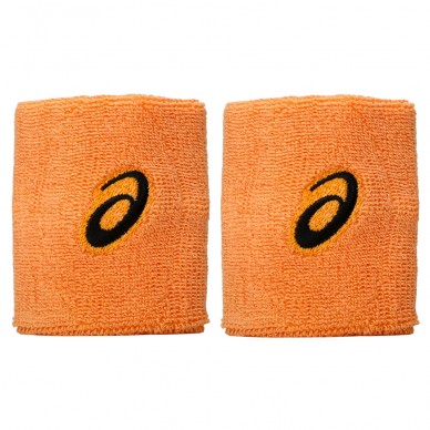 Muñequeras Asics naranjas