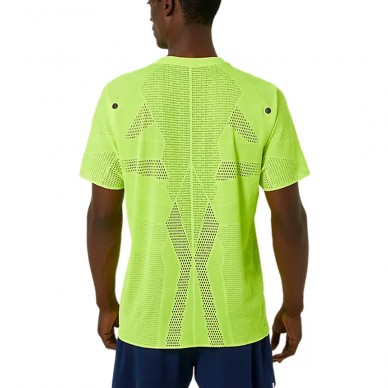 Camiseta Asics Metarun SS Top amarillo