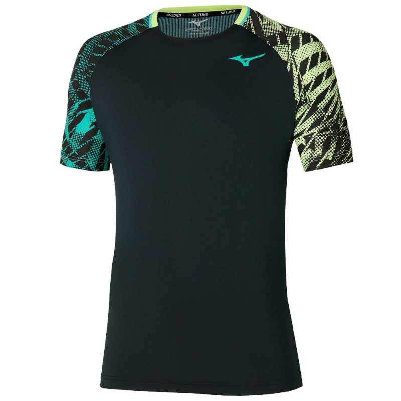 camiseta Mizuno Tennis Mugen Shadow Tee negro camiseta Mizuno Tennis Mugen Shadow Tee negro