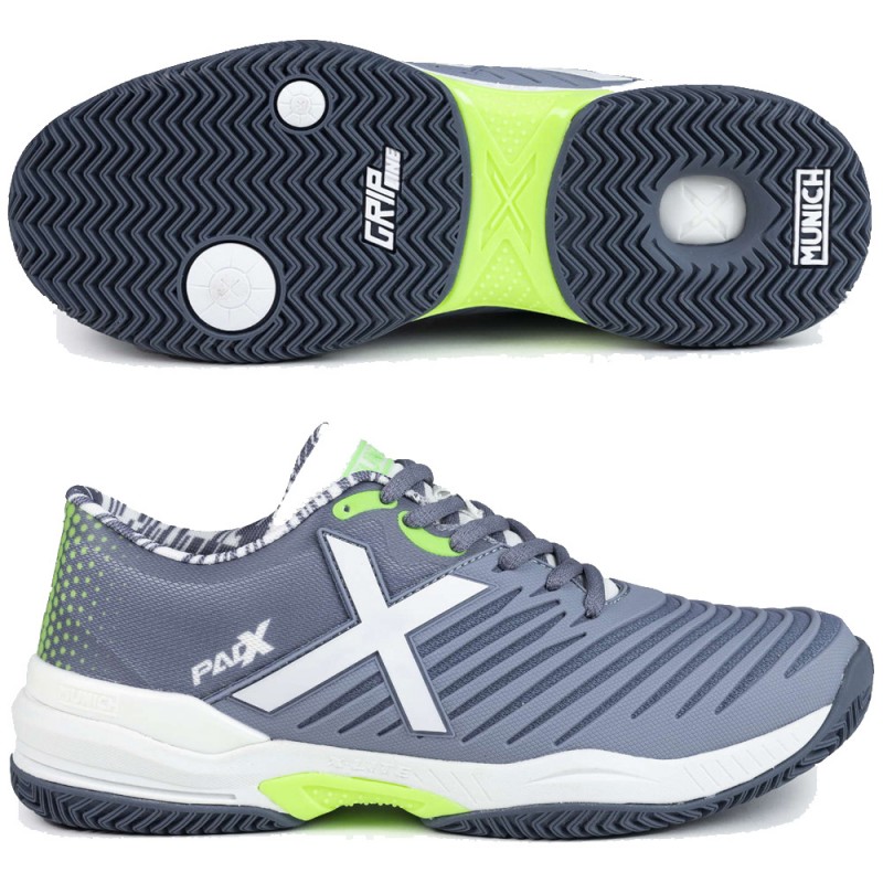 Zapatillas Munich Padx 49 Padel grey 2024 Zapatillas Munich Padx 49 Padel grey 2024