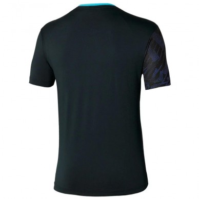 camiseta Mizuno Tennis Mug Shadow Graphic Tee negro