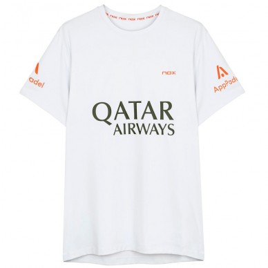 Camiseta Nox At10 Agustin Tapia blanco