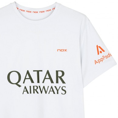 Camiseta Nox At10 Agustin Tapia blanco