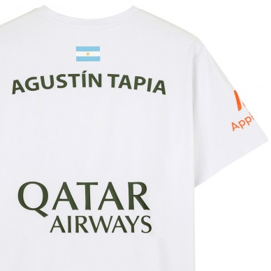 Camiseta Nox At10 Agustin Tapia blanco