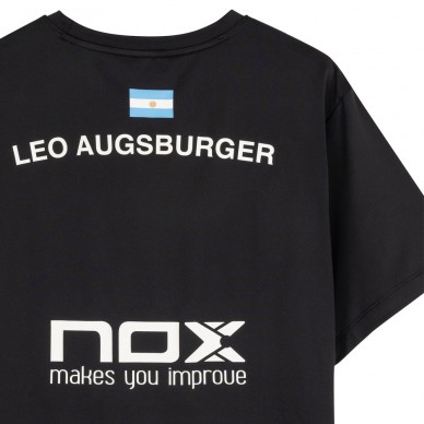Camiseta Nox LA10 Leo Augsburger negro